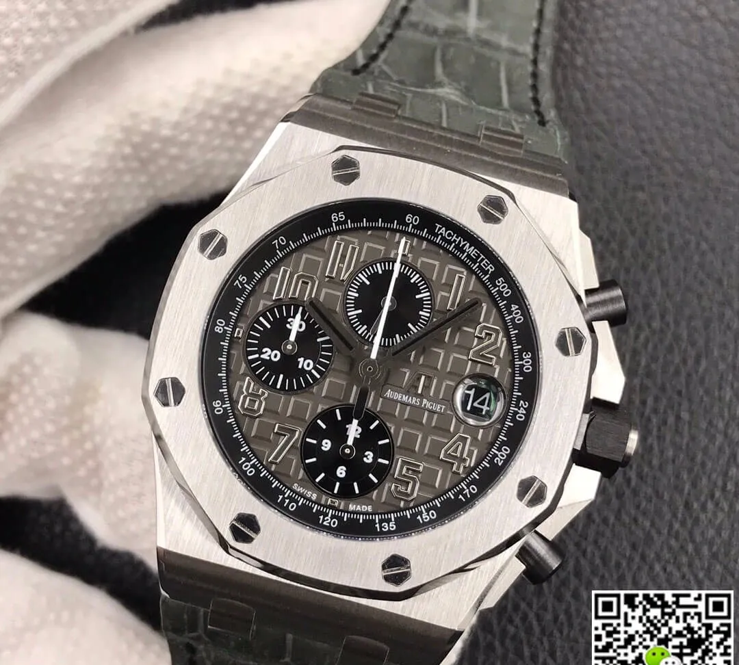 Audemars Piguet Royal Oak Offshore 26470ST.OO.A104CR.01 JF Factory 1:1 Best Edition Replica Watch Grey Dial